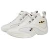 Reebok Answer 4 Comfortable Shock Absorption Slip Resistant Wear Resistant Retro Basketball Shoes Men Sneakers White HQ3592(S-BOX)