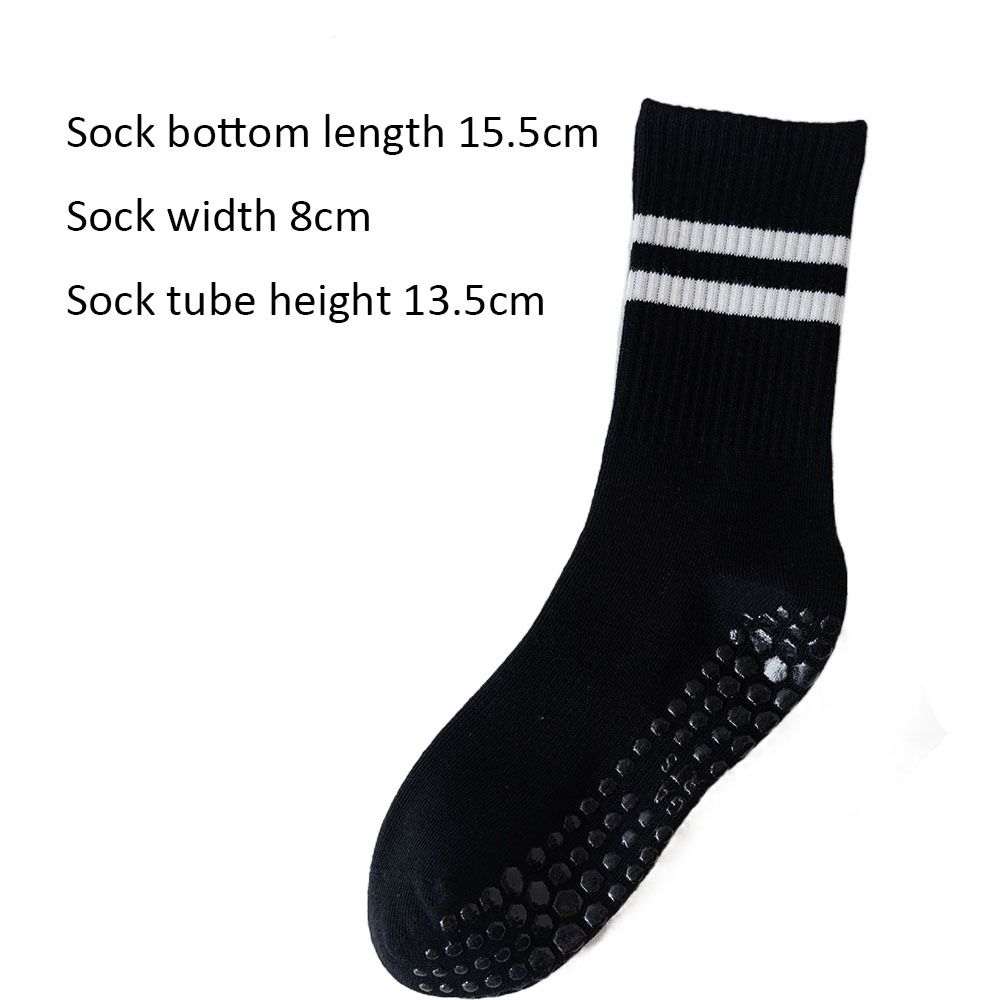 Mid-tube Bottom Fitness Socks Professional Gym Floor Socks Dance Pilates Socks  Indoor