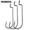 Strengthen the Narrow Belly Crank Hook Precision Packaging, Sub Soft Bait Fish Hook, Texas Fishing Group Soft Insect Hook