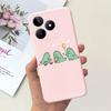 Чехол для Realme C51 RMX3830 Милые Астронавты Мультяшная Обложка Мягкий Силиконовый Чехол для Телефона Для Realme C53 C 51 RealmeC51 RealmeC53 Накладка