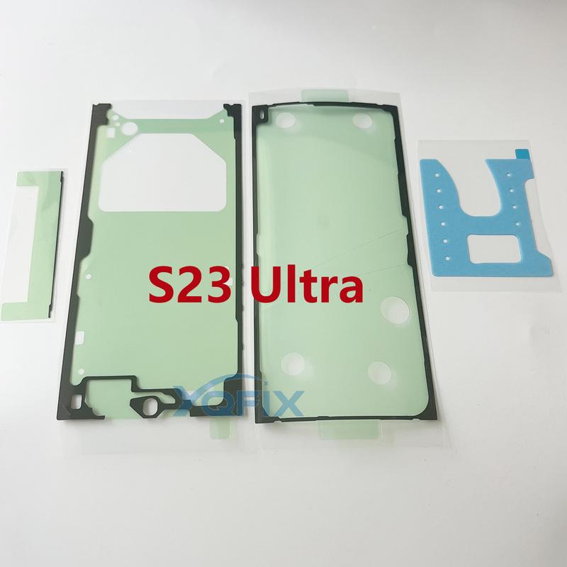For Samsung Galaxy S25 S24 S22 S23 Ultra S25U S23U Back Battery Rear Cover Waterproof Sticker Glue Front Screen LCD Frame