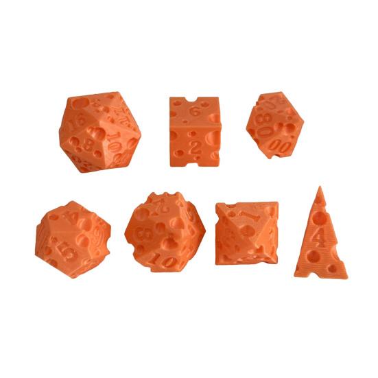 Сырные кубики D4/6/8/10/12/20 Многогранные игровые кубики Взрослые Семейный вечер Вечеринка