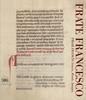 Книга Frate Francesco. Friar Francis : Traces, Words, Images