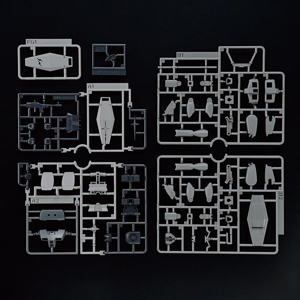 Лучшая коллекция мех RX78FRGMT GUNDAM Пластиковая модель 1/144 Предварительно окрашенная