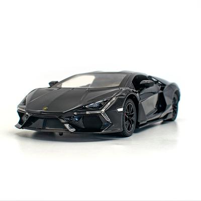 Модель спортивного автомобиля Lamborghini Aventador из сплава, литая под давлением, масштаб 1/24, двери открываются, имитация звука и света, взрослые могут коллекционировать украшения