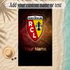 Beach Towelracing club de lens Custom Name Text Personalized Soft Towel for Beach Pool Indoor Home Decor Gift