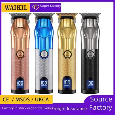 Электрическая машинка для стрижки волос и бритва с ЖК-дисплеем и зарядкой через USB