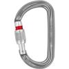 Mousqueton Am'D Screw-Lock - PETZL - Aluminium - Gris - Adulte - Mixte - Escalade