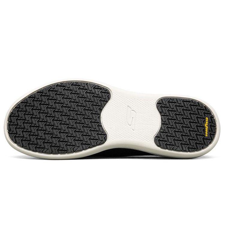 Skechers Кроссовки Go Walk Stability Повседневные Низкие Слипоны Мужские Черно-Белые 216141-BKW