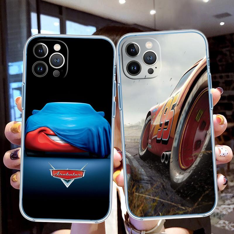 CJ23 Cars Lightning McQueen Case for Motorola Moto G10 G20 G30 G31 G32 G34 G35 G41 G42 G50 G51 G52 G55 G60 G60S G62 G71 G72 G75