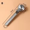 Stainless Steel Dual-purpose Ice Cream Scoop Ice Cream Scooper Multifunctional Fruit Scoop Kitchen Supplies