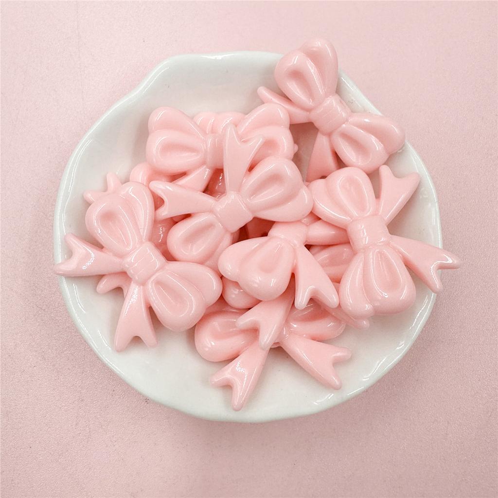 Очарование желе Цветной аксессуар Материал DIY Аксессуар Галстук-бабочка Бусины Материал ручной работы Ювелирные аксессуары Шпилька Орнамент 5 шт. 22,5*29 мм