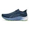 Asics GT-2000 12 Поддержка стабильности Дышащие Прочные Низкие Тренировочные Кроссовки для бега на длинные дистанции Унисекс Темно-синий 1011B798-400