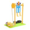 DIY Electric Horizontal Bar Robot Kids Science Discovery Toys Education Physics Experiment Kit School Project Art Craft Toy