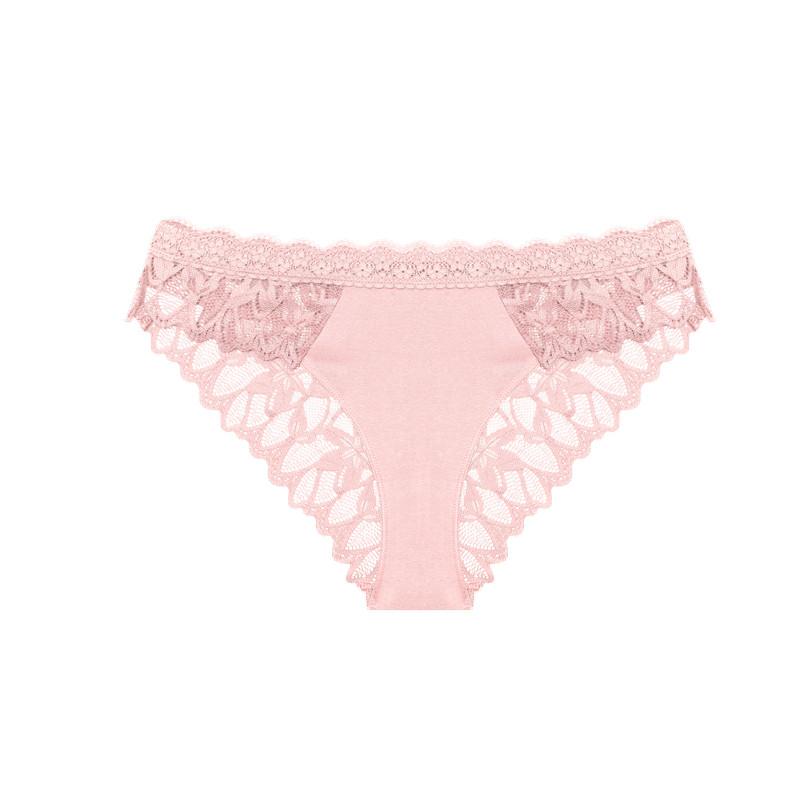 FINETOO Women Floral Lace Panties Hollow Out Underwear Perspective Soft Underpants Breathable Briefs