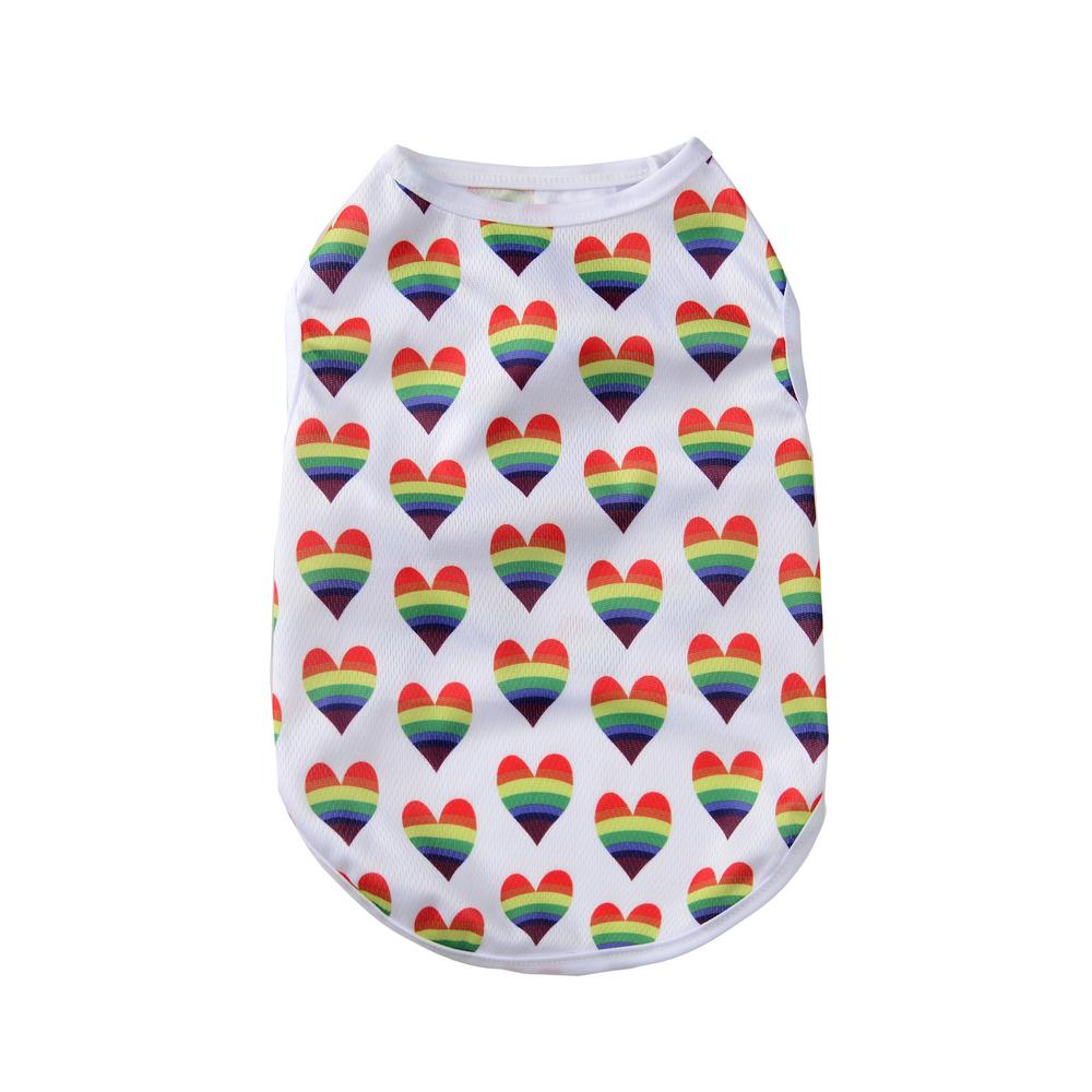 Летняя одежда для домашних собак для маленьких и средних собак, кошек, прохладная дышащая футболка, жилет для щенка, кошачья рубашка, одежда, костюм для чихуахуа, йоркширских терьеров