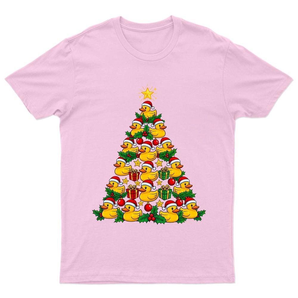 Rubber Ducks Christmas Tree TShirt Unisex Gift Retro Funny Womens Vintage Unisex T-Shirt
