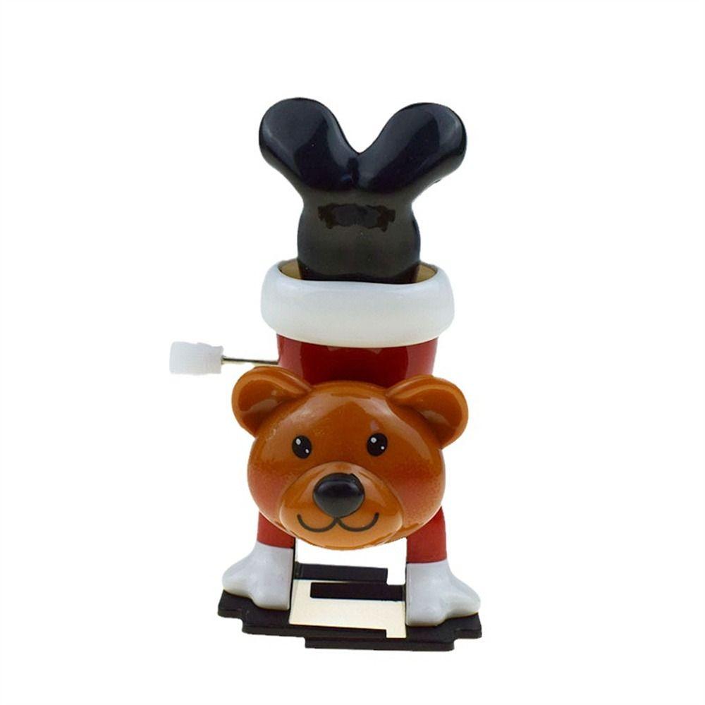 Прыгающие игрушки Рождественские заводные игрушки Рождественская серия Санта ходящая кукла Рождественское украшение