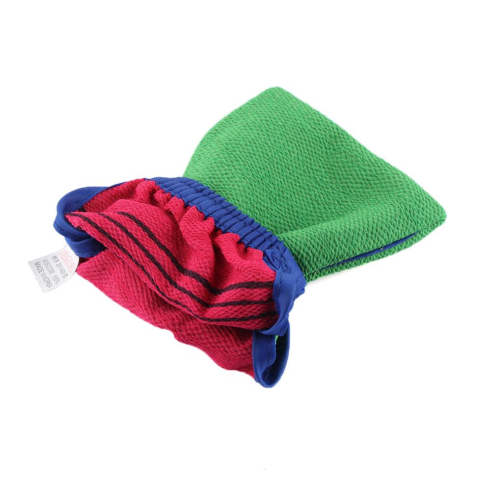 Color Bathroom Products Body Cleaning Dead Skin Removal Bath Glove Scrub Mitt Shower Spa Exfoliator