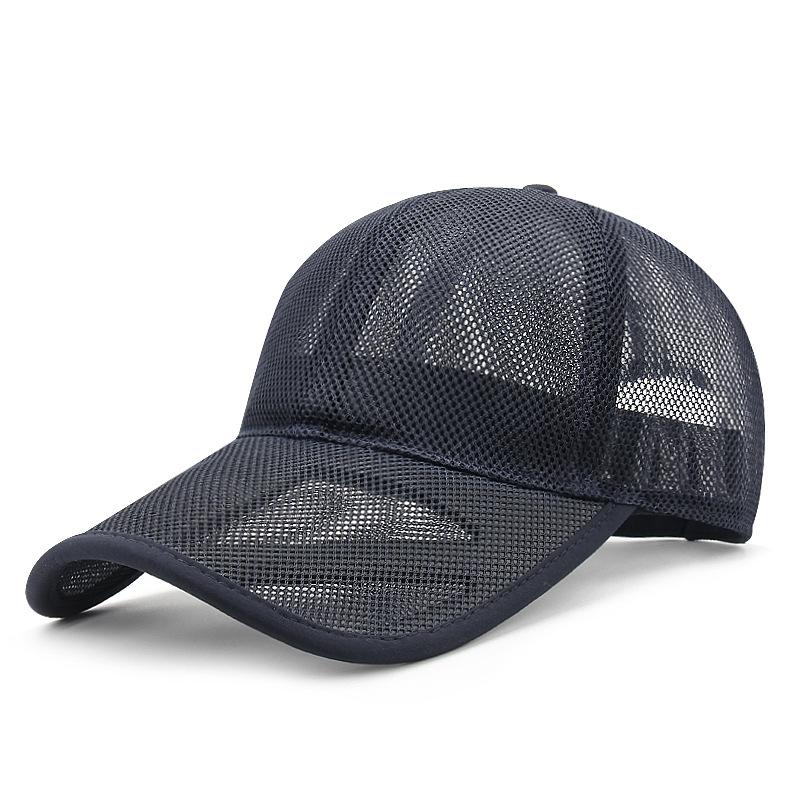 Big Head Man Large Size Baseball Hats Summer Outdoors Full Mesh Sun Hat Men Plus Size Sport Cap 56-60cm 60-65cm
