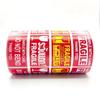 250PCS/Roll Warning Sign 25*45mm Adhesive Round Label Sticker for Fragile Products Box Packaging Decoration
