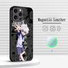 Классический крутой Чехол для телефона Hunters-X ins Для iPhone 16 15 14 13 12 11 Plus Pro Max Высококачественный Роскошный Magsafe Овечья кожа