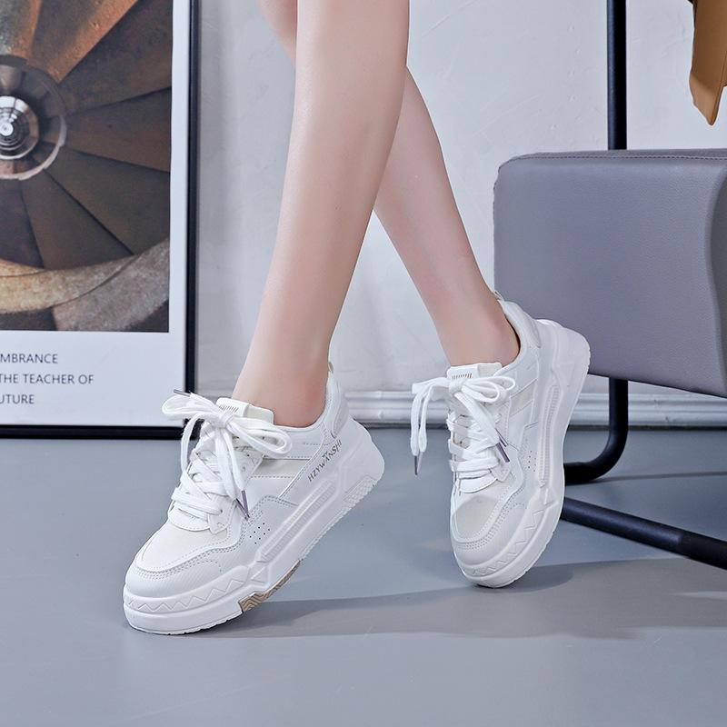 Little white shoes women 2025 spring and autumn new student Internet celebrity sports board shoes street shooting versatile casual shoes women ZY1620