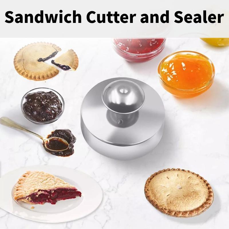 Универсальная круглая пресс-форма для нарезки сэндвичей из нержавеющей стали для удобного приготовления еды