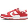 Nike Dunk Nike Wedding Shoes Couple Abrasion Resistant Lightweight Low top Skateboard Shoes Unisex Red Gold DD1391-002(Team562-)