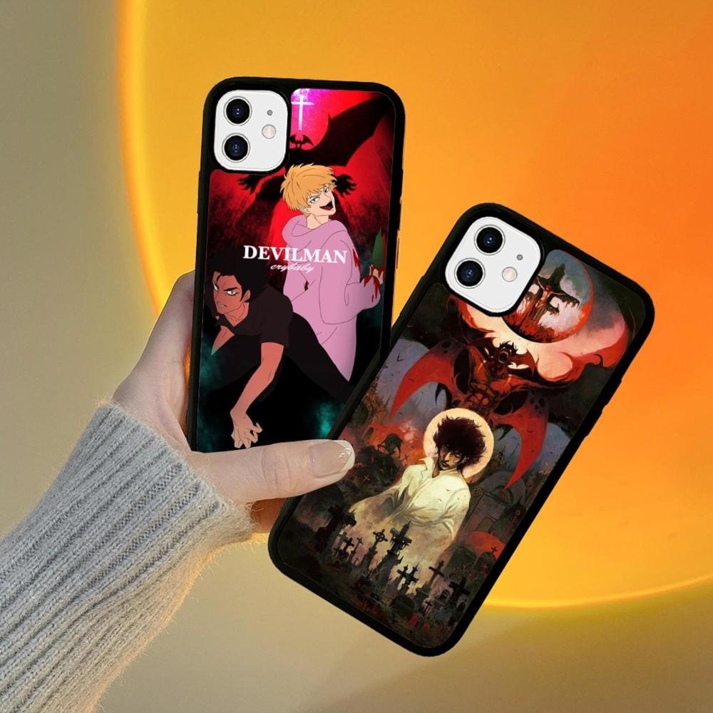 Devilman Crybaby Phone Case Silicone PC+TPU For For iPhone 11 12 13 14 15 16 Plus Pro Max Cover