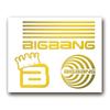 Наклейка Золотая 004G "BIGBANG" (Маленький)