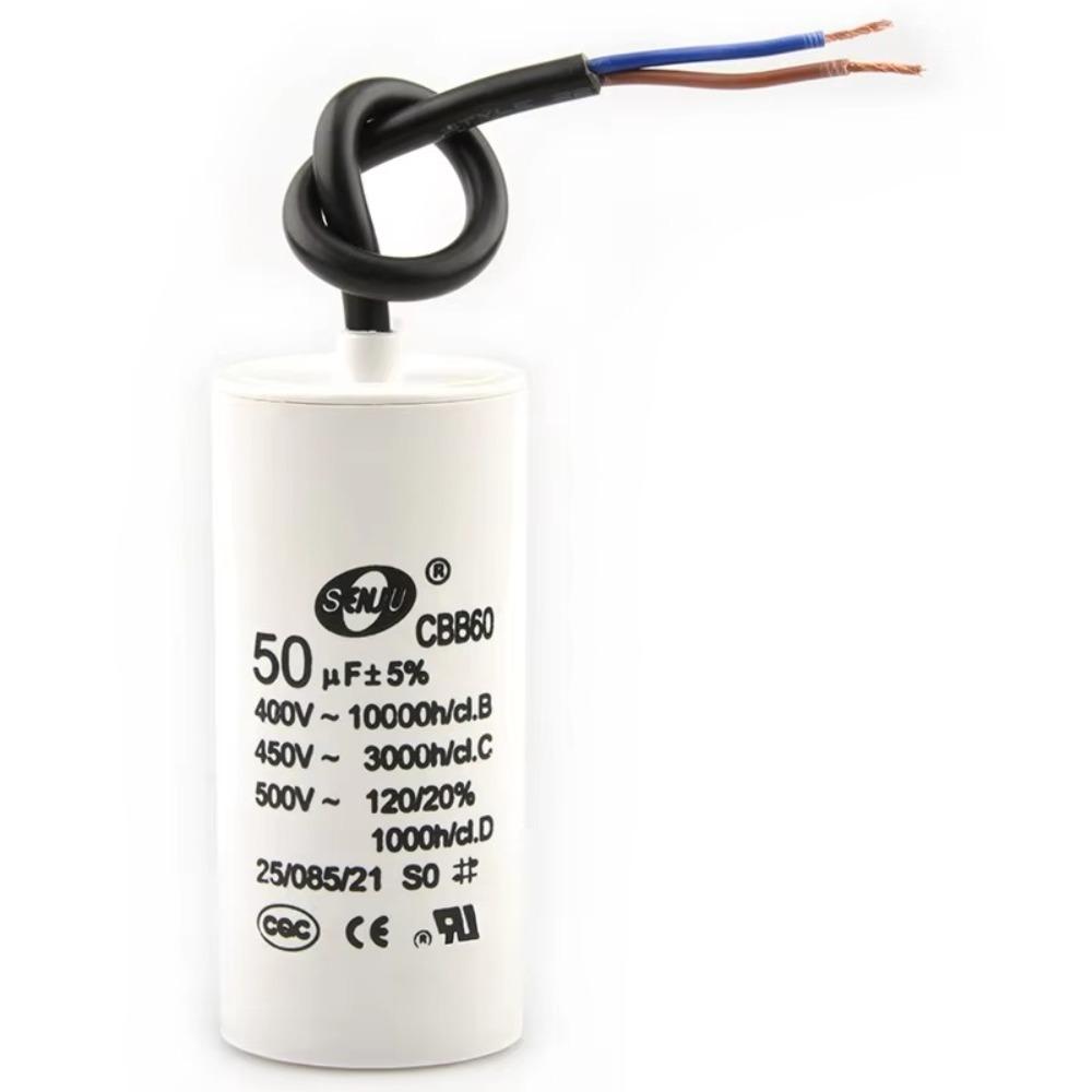 450V Motor Run Capacitor Round Water Pump Capacitor Reliable Washer Capacitor