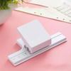 DIY Paper Hole Puncher Mini Size Loose Leaf Punch with Ruler Hole Punching Machine  Binder Binding