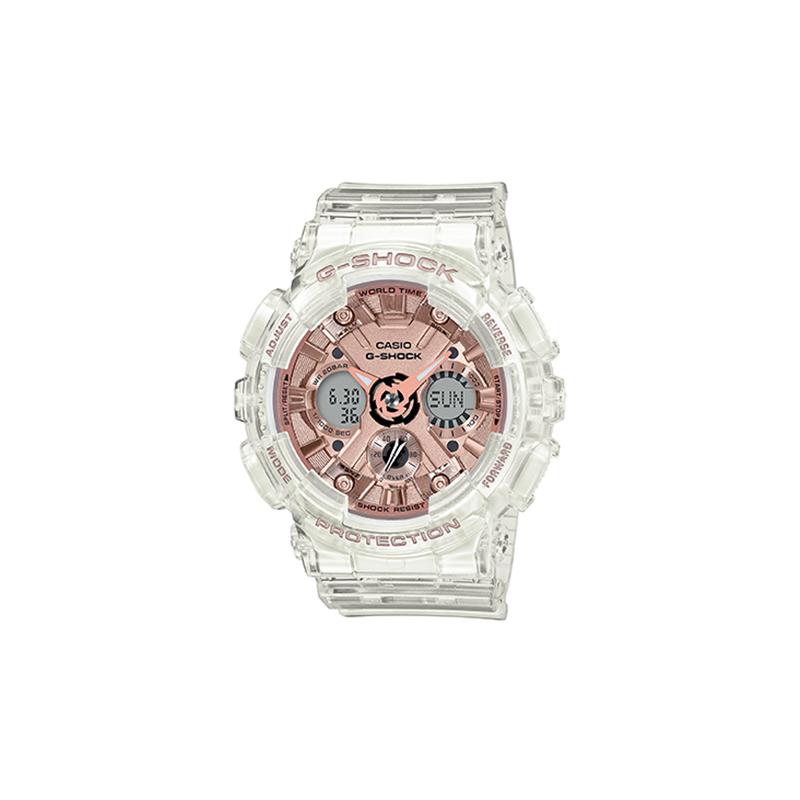Casio Customized watches CASIOG-SHOCK series Special watch box Globe customized gift box Fashion trend and vitality Quartz movement GMA-S120SR-7APRD