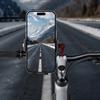 Держатель для телефона на велосипед, крепление на руль, легкий, из алюминиевого сплава, вращение на 360 градусов, противоскользящее покрытие.