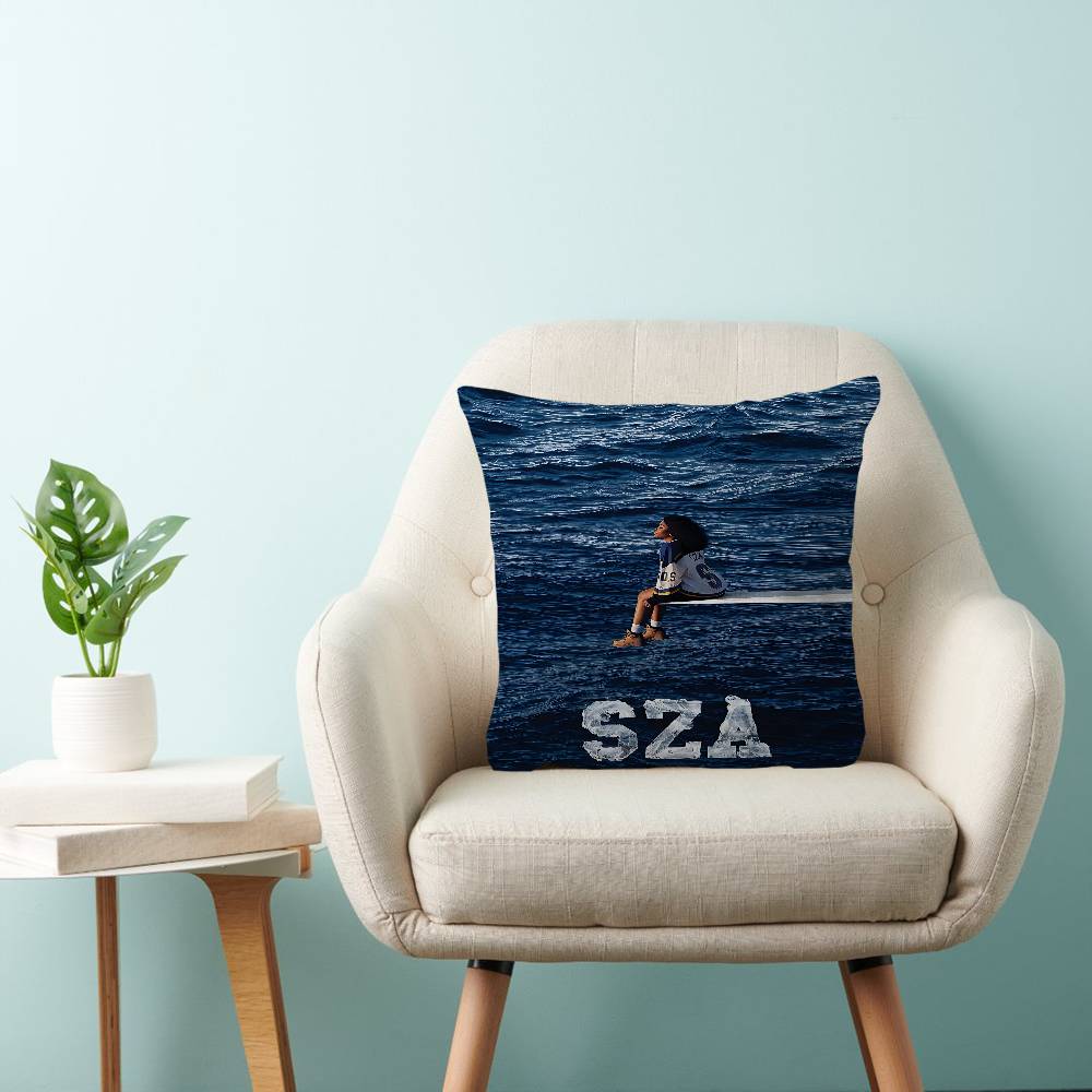 Star Singer S-Sza Pillow Cover Design Cushion Cover Decor Holiday Decorati