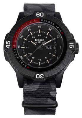 Tracer P99 Iris Tactical Limited Edition 300 Часы швейцарского серого цвета, штуки, Сделано, 9031902, Мужские,