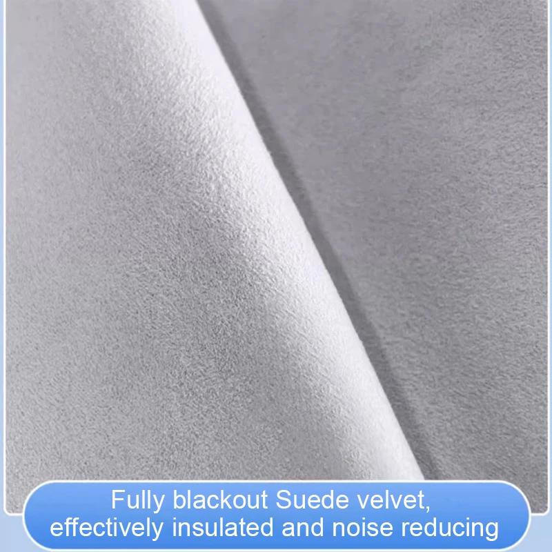 Car Suede Fabric Electrostatic Adsorption Sunroof Sunshade For Volkswagen ID.4 2022-2025 Heat Insulation Skylight Auto Accessory