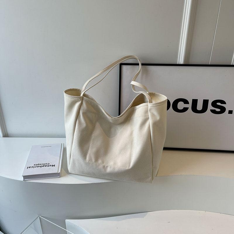 Холщовая сумка Женская большая вместительная сумка для письма Сумка-тоут на плечо