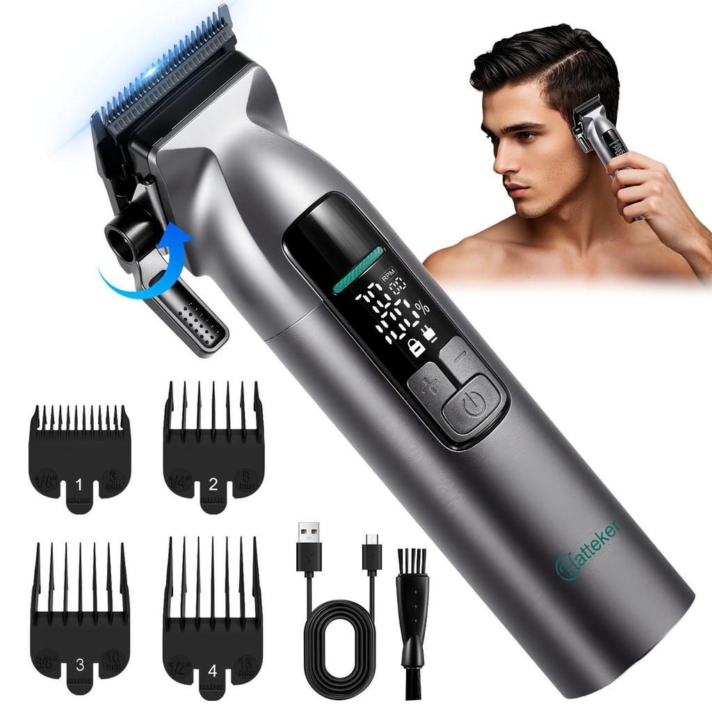 Hatteker Professional Hair Clipper with Digital Display HT-819