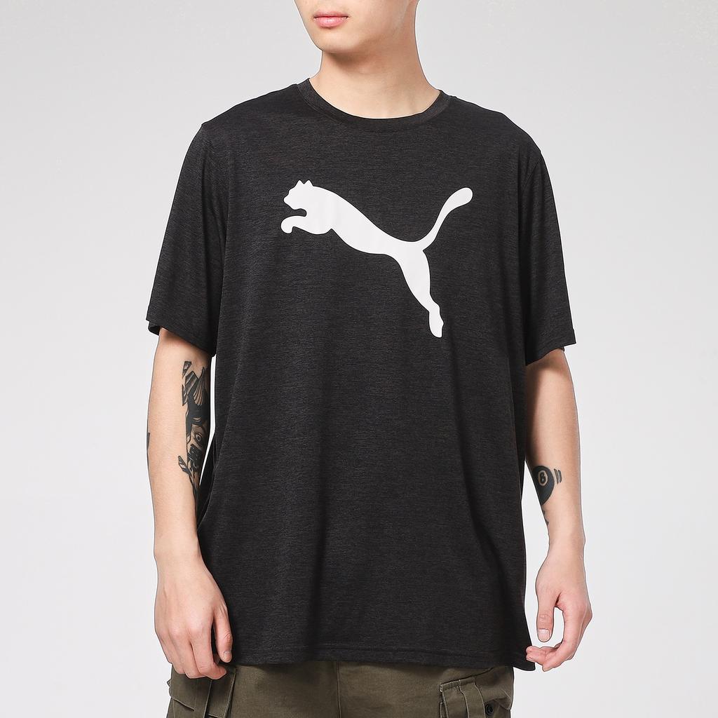 PUMA Train Favorite Heather T-shirt 'Black' Men's 520139-07