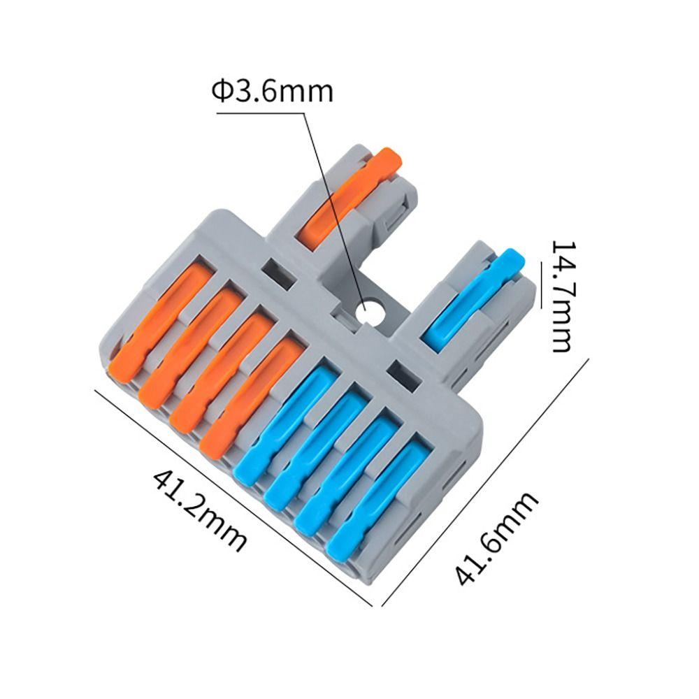 Мини-разъем для проводов Универсальные компактные компактные электрические разъемы для сращивания Электрические