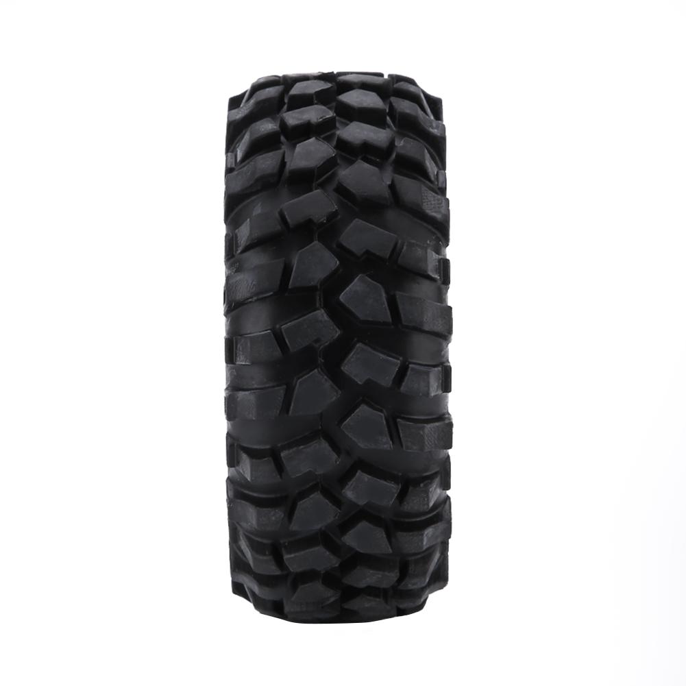 4pcs Set 1:10 Tires Rubber Tyres for Rock Crawler Off road RC Remote Control Car Part