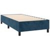 vidaXL Boxspringbettgestell Dunkelblau 80x200 cm Samt