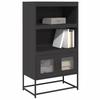 VidaXL Highboard Black 68x39x123 Cm Steel, Cabinet, Storage Cabinet, Highboard, Sideboard, Tall Cabinet, 853368
