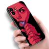 Сексуальный чехол-бикини для девочек с красными губами для Apple iPhone 14 13 12 Mini 11 Pro Max 7 8 XR X XS 7 8 Plus SE 2020 2022, черный чехол