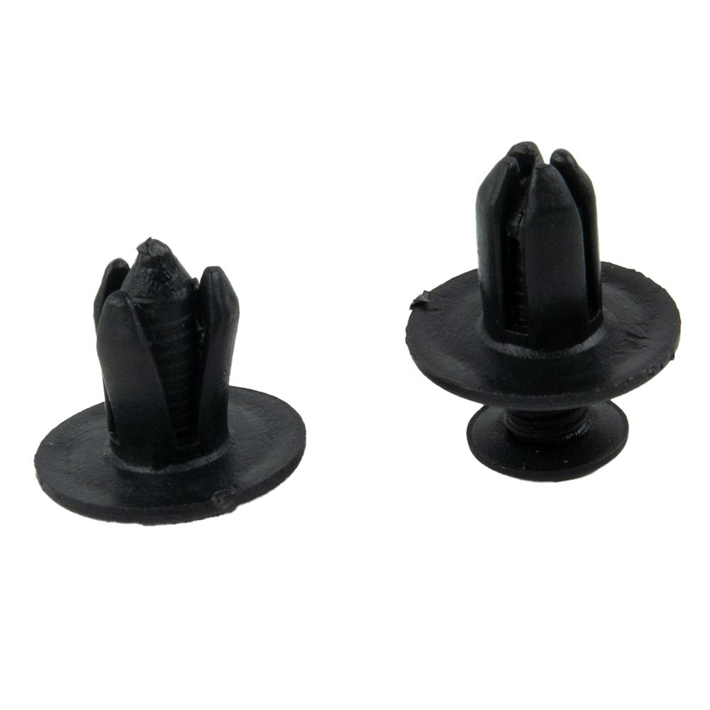 Упаковка из 50 пластиковых винтов для автомобиля для бамперов Легкая установка Надежные