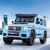 1:18 Металлический литой модельный автомобиль Mercedes Benz G800, имитация, звук, свет, коллекция, игрушка для детей, подарки
