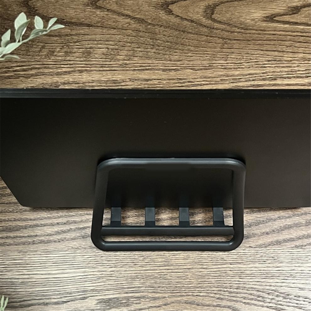 Adjustable Vertical Laptop Stand - Notebook & Tablet Holder Black