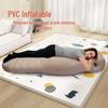 PVC Inflatable Pregnancy Pillow - O-Shaped Prone Sleeping Mattress for Comfort